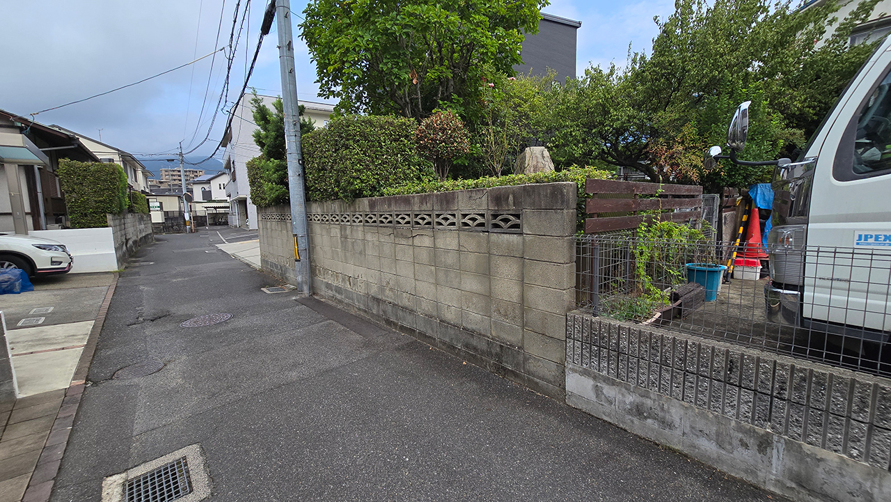 ブロック塀の再構築＋フェンス設置で安心・快適な外構に