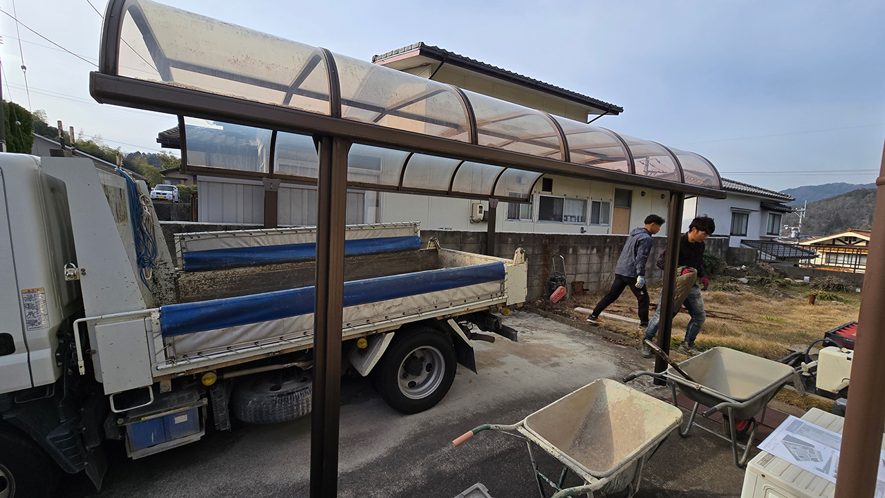 駐車場拡張工事で暮らしをもっと快適に
