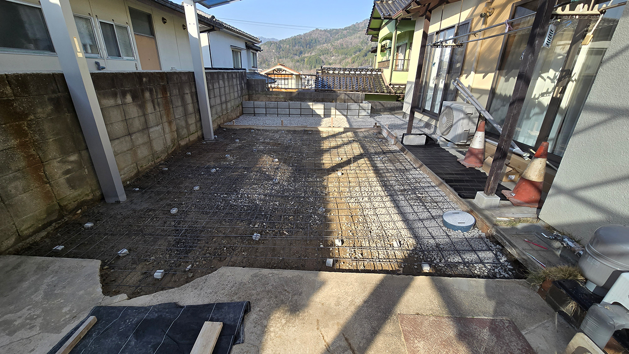 駐車場拡張工事で暮らしをもっと快適に