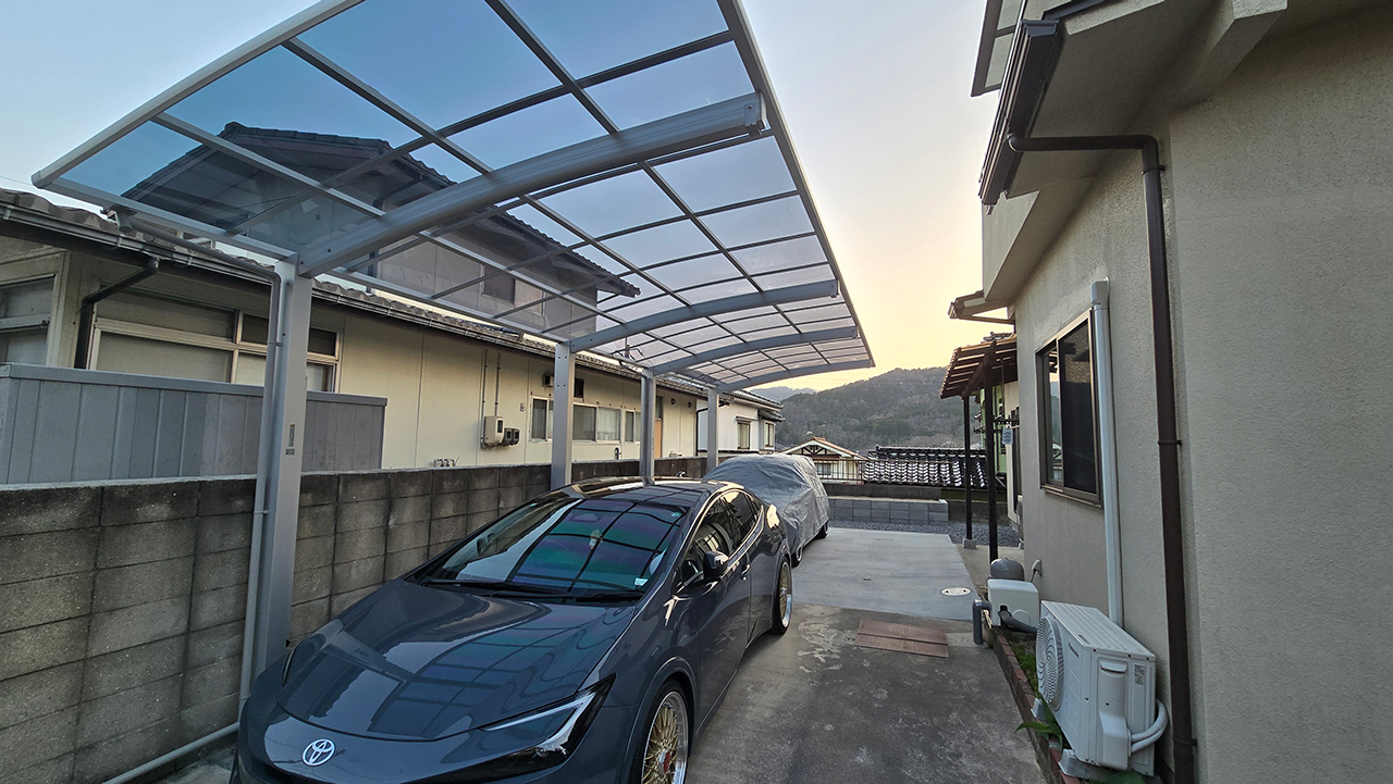 駐車場拡張工事で暮らしをもっと快適に