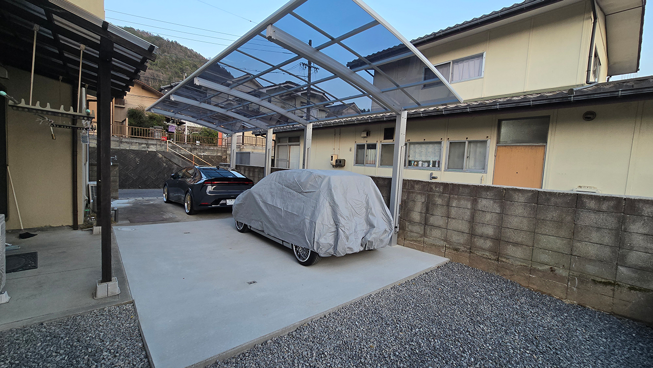 駐車場拡張工事で暮らしをもっと快適に