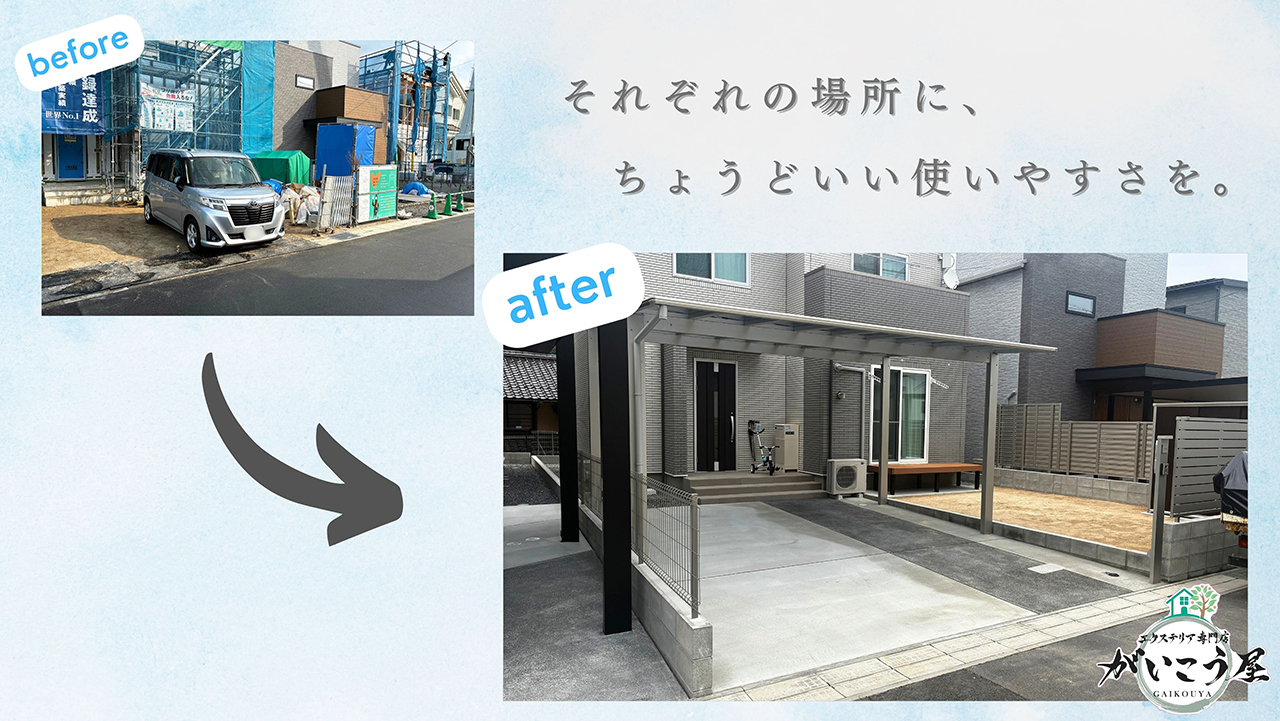 【場所ごとに、使いやすく】