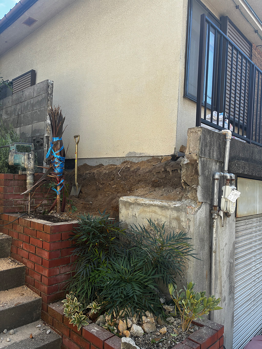 工事中のポイント