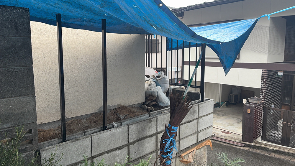 工事中のポイント