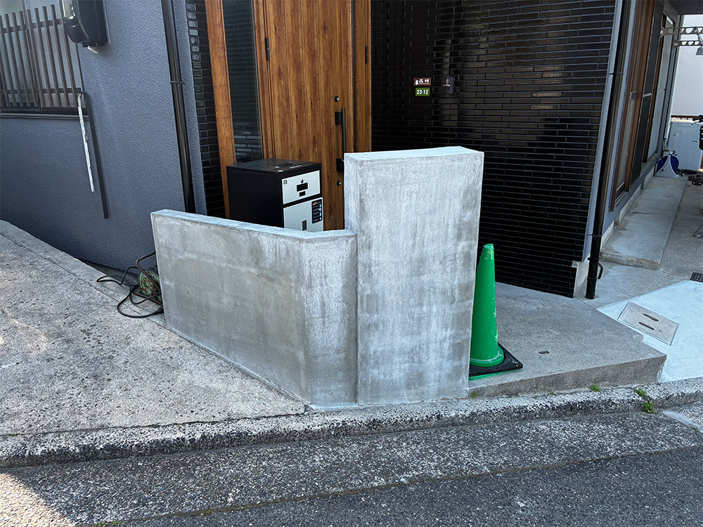 下塗りの様子
