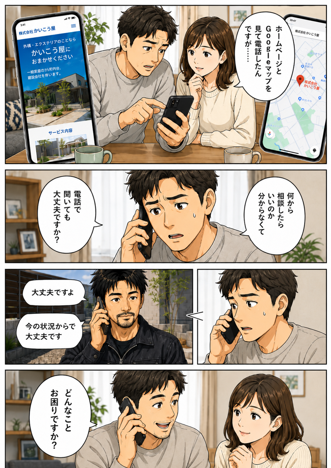 がいこう屋の外構相談:電話編