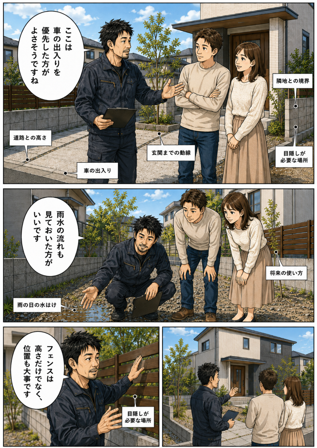 がいこう屋の外構相談:電話編