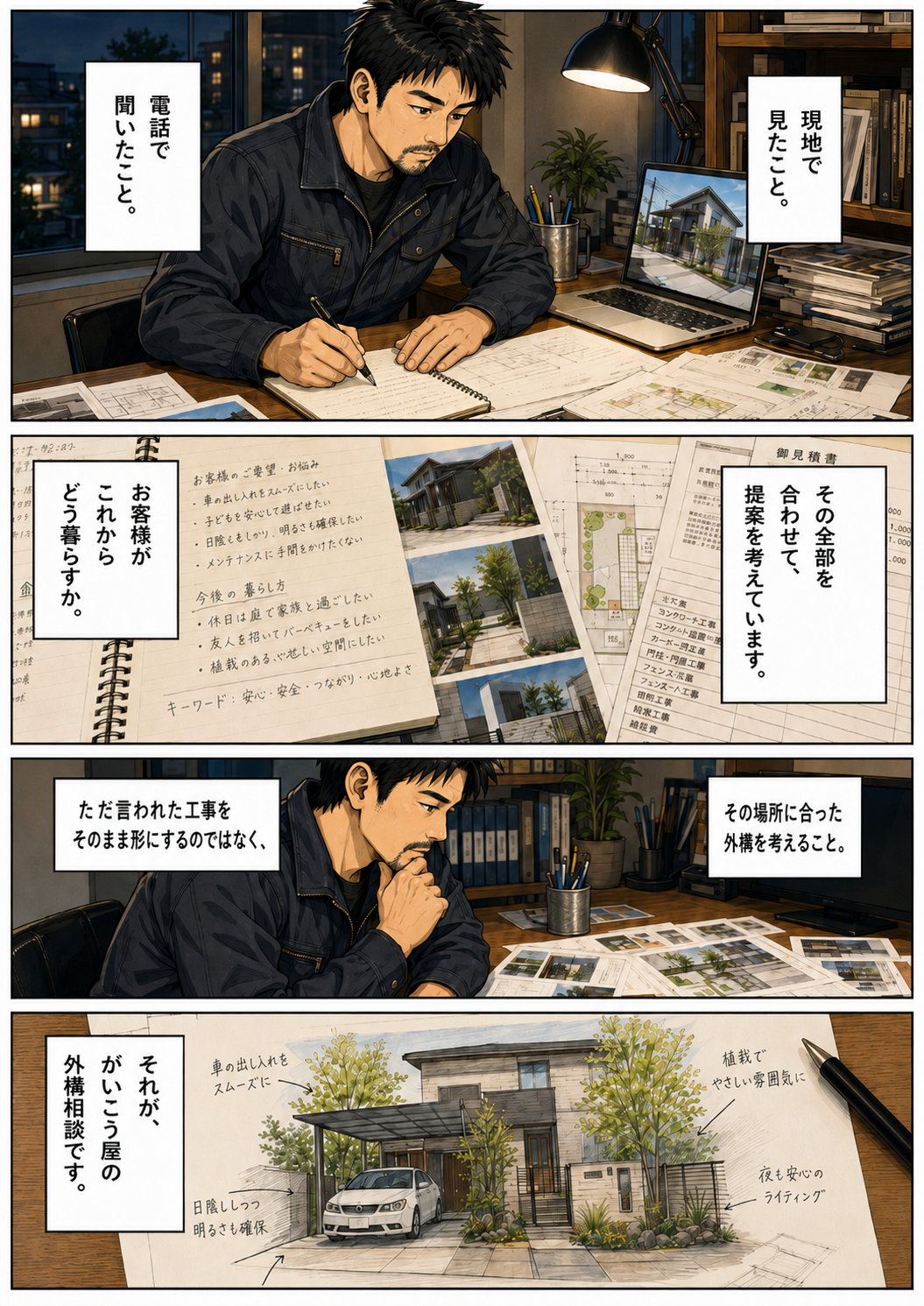 がいこう屋の外構相談:電話編