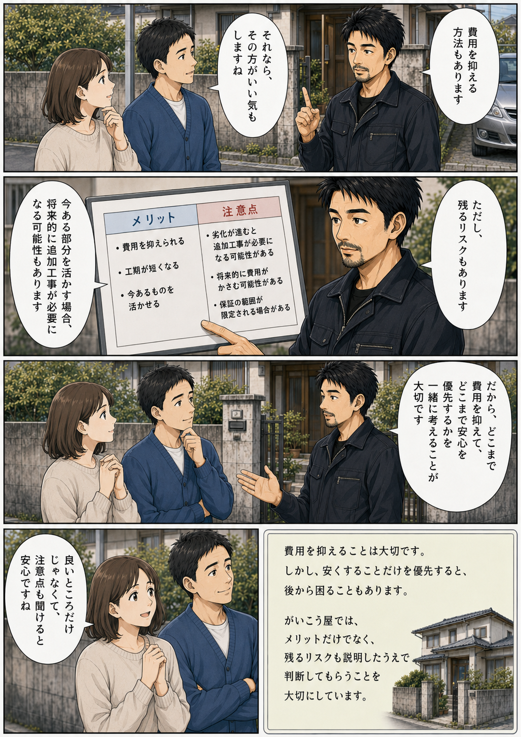 難しい外構相談ほど、現地で一緒に考える