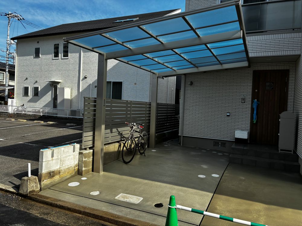 安全性と使いやすさを両立した新築外構プラン