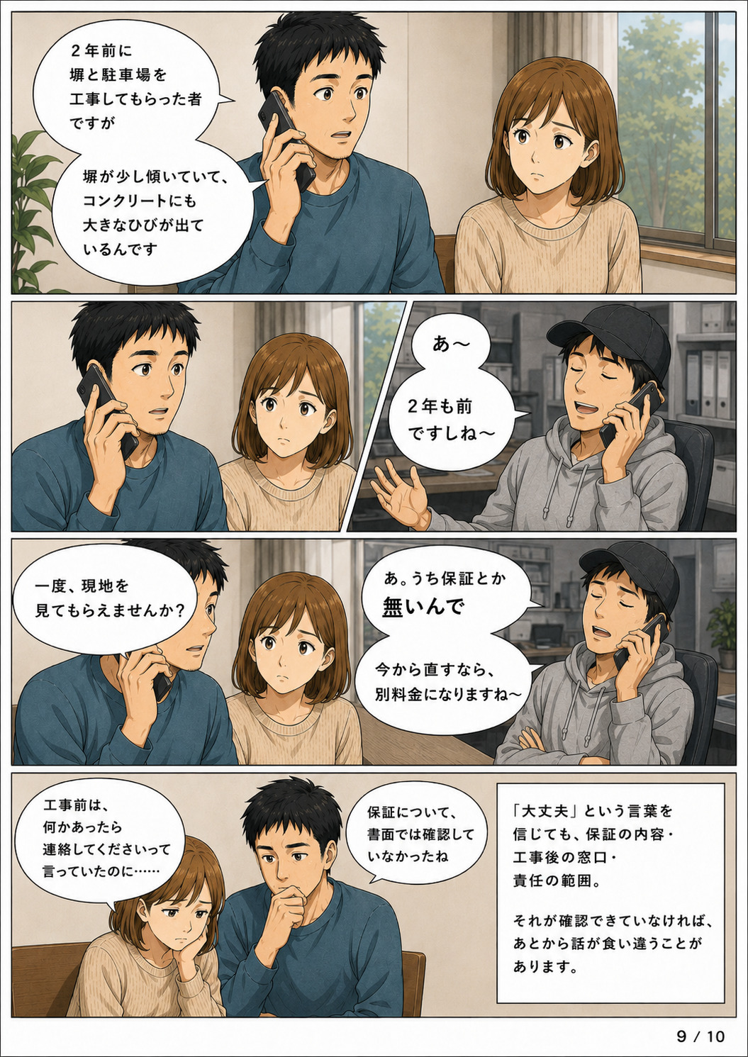 がいこう屋の外構相談:電話編